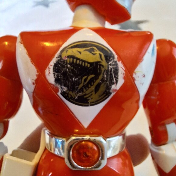 1994 MIGHTY MORPHIN POWER RANGERS Karate Kickin' JASON 1994 BANDAI 8” - Picture 9 of 9